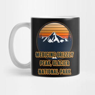Medicine Grizzly Peak, Glacier National Park Mug